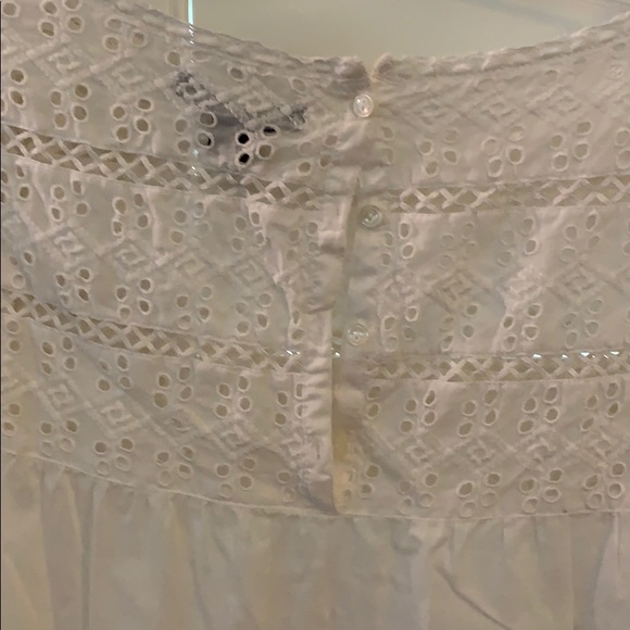 Gap White Lace Tunic Size Medium - Picture 6 of 6